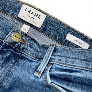 Frame Denim Blue Skinny Leg Jeans